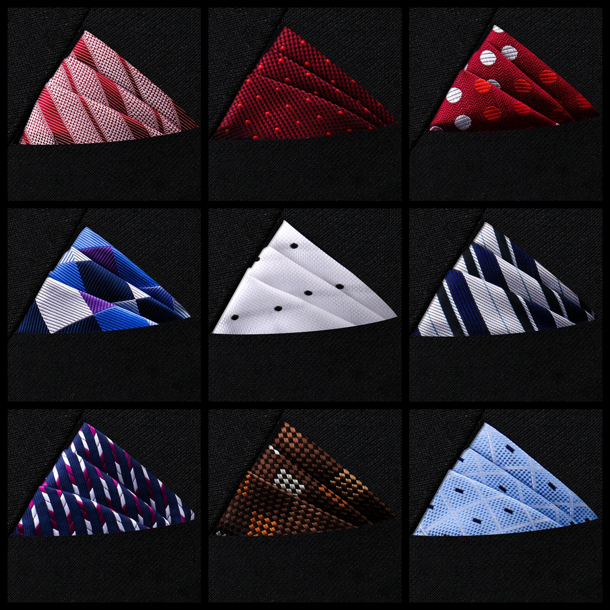 Pocket Square Silk High Grade  - Pocket Square Set のレビューと価格