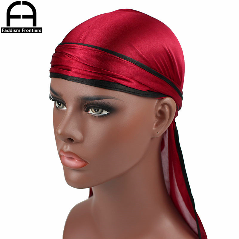 New Fashion Men's Satin Durags - Bandana Doo Rag のレビューと価格