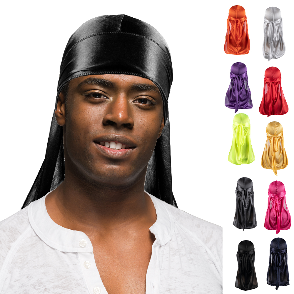 Men's Durag Bandana Silky Du R - Bandana Doo Rag のレビューと価格