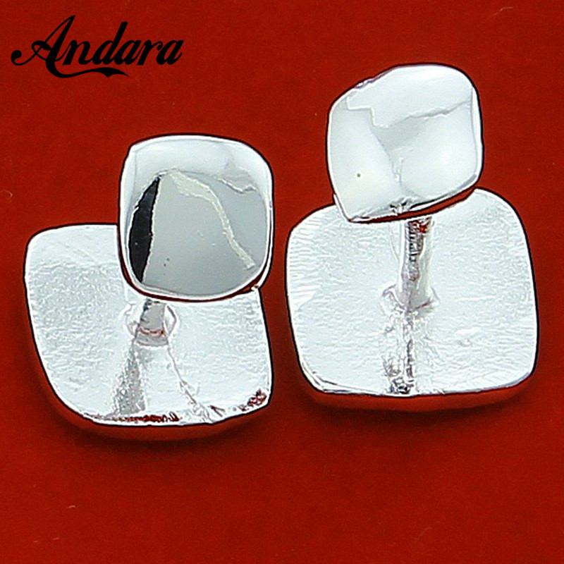 Hot Sale Silver Square Cufflin - Tie Clip Silver のレビューと価格