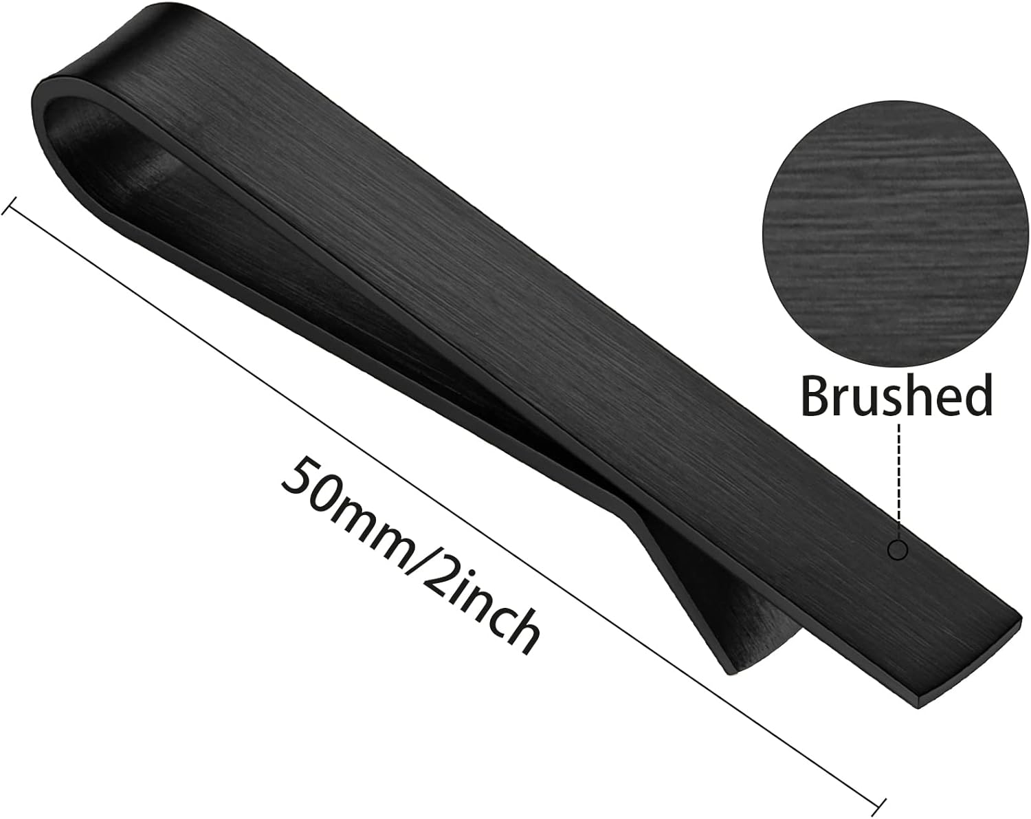 Skinny Tie Clip Bar Set, 2 Inc - Skinny Tie Men のレビューと価格