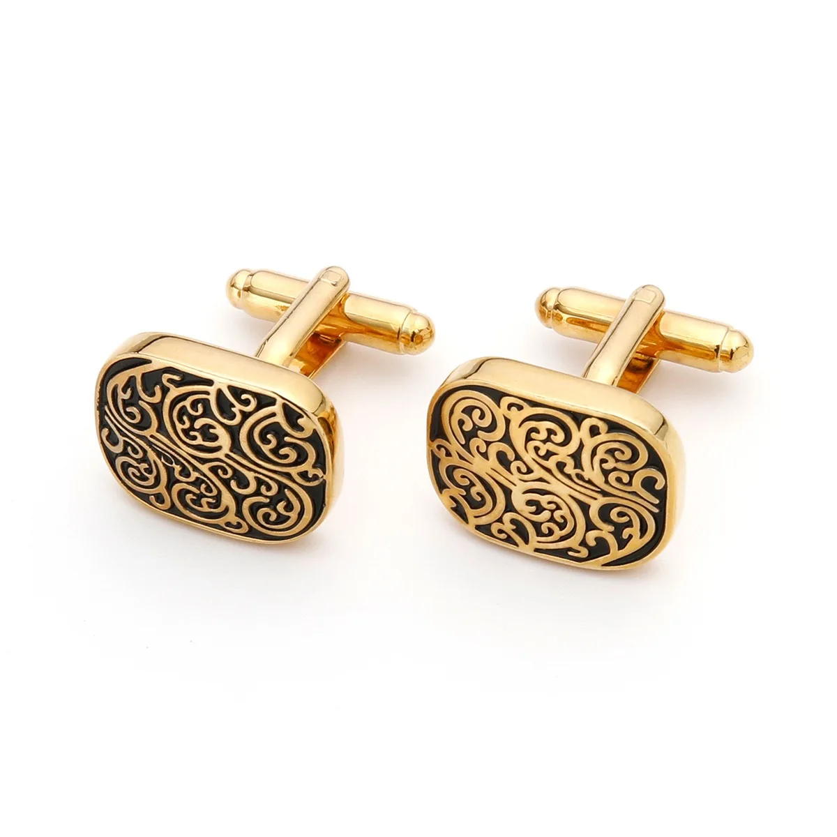 High Quality Gold Cufflinks Vi - Tie Clip Silver のレビューと価格