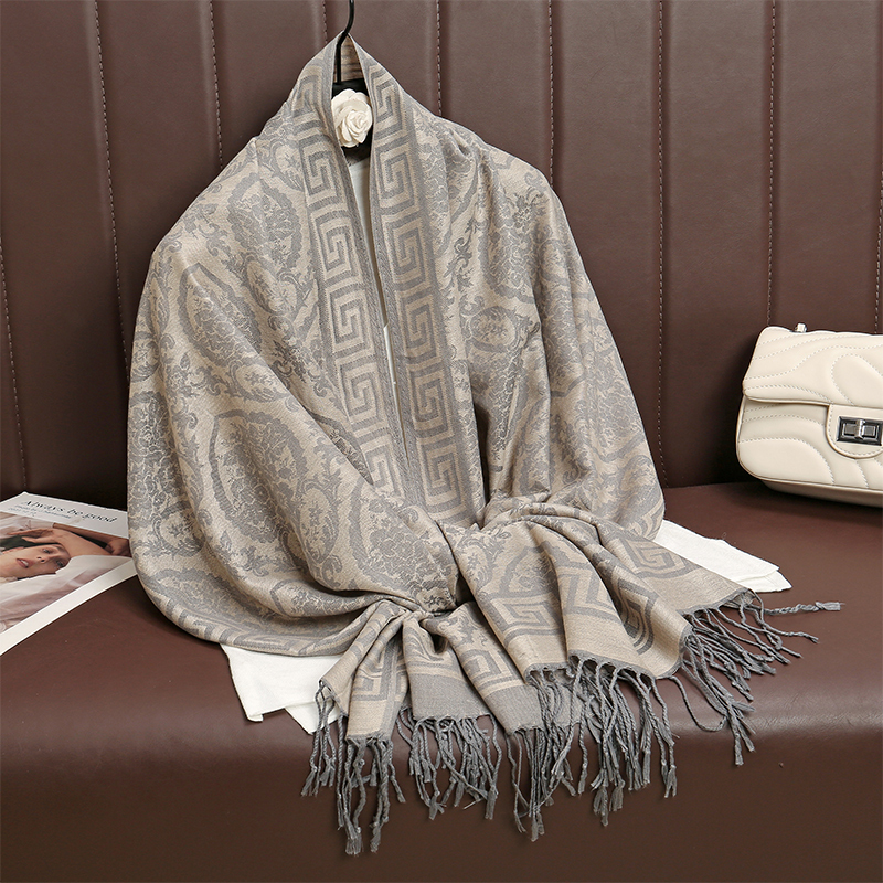 2024 Luxury Thick Cashmere Sca - Woven Scarf Blanket のレビューと価格