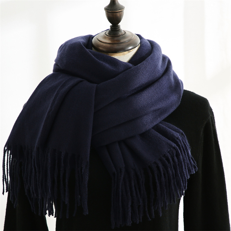 Fashion Scarf Man Winter Warm  - Muffler Men Wool のレビューと価格