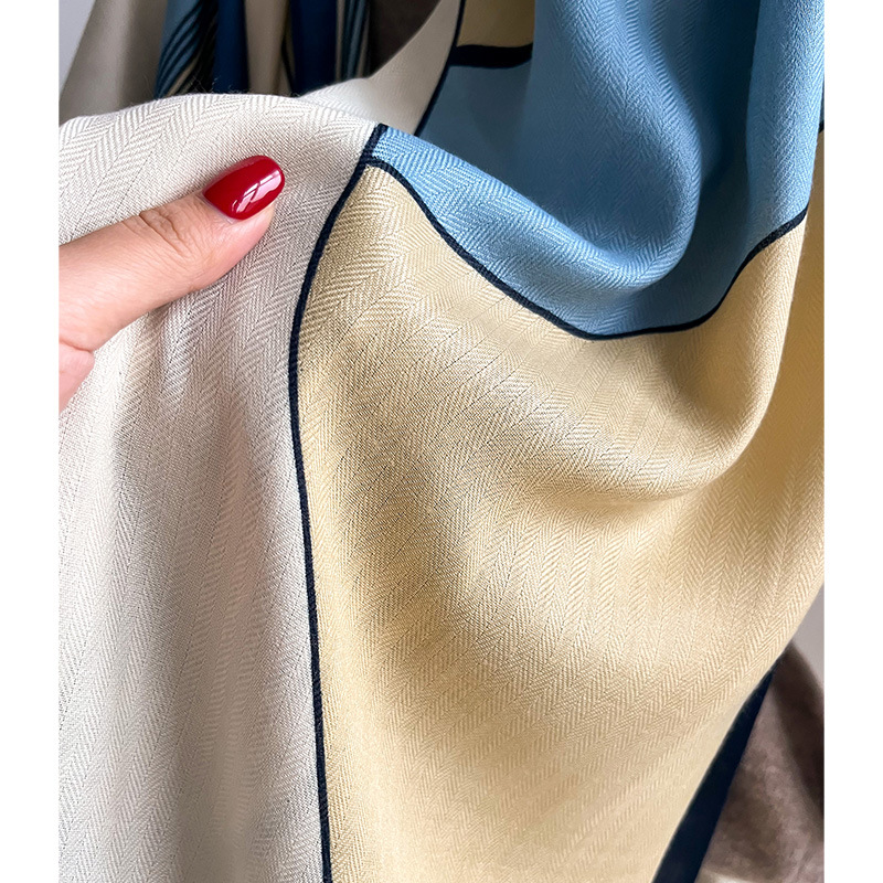 Luxury Brand Scarf  Wool Cotto - Pashmina Wrap Large のレビューと価格