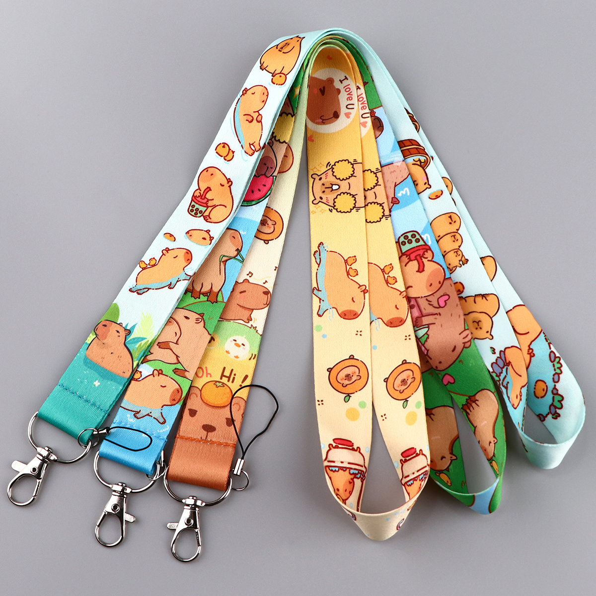 Cute Capybara Lanyards for Key - Lanyard Badge Holder のレビューと価格