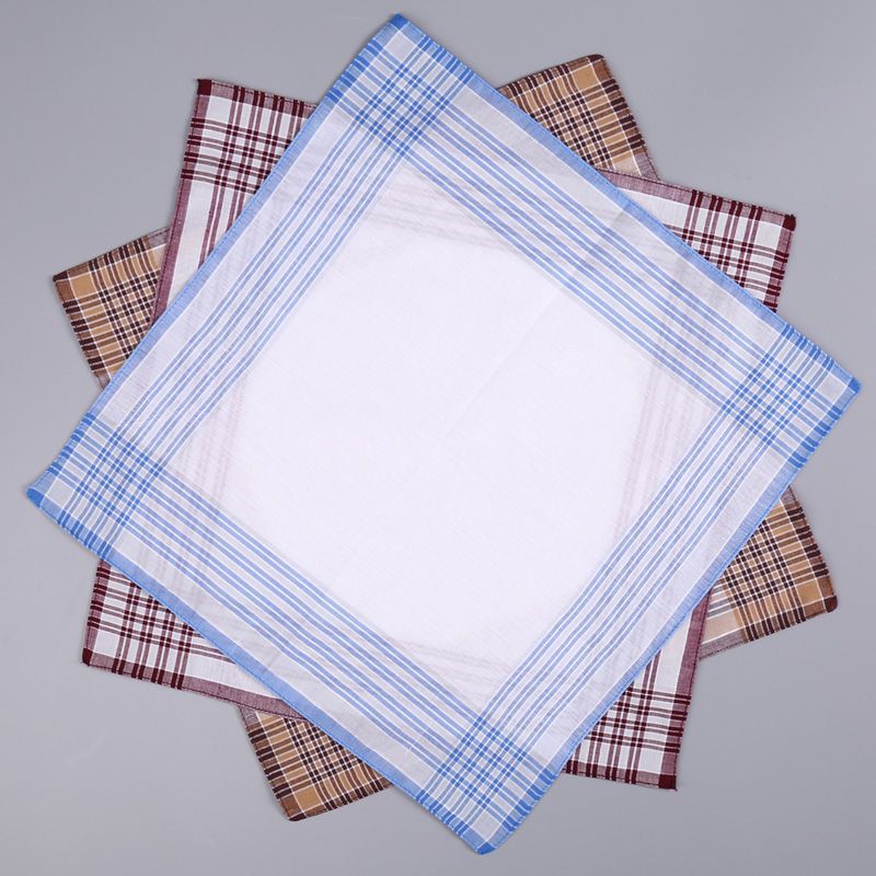 12Pcs Men's Pure Cotton Handke - Handkerchief Cotton Men のレビューと価格