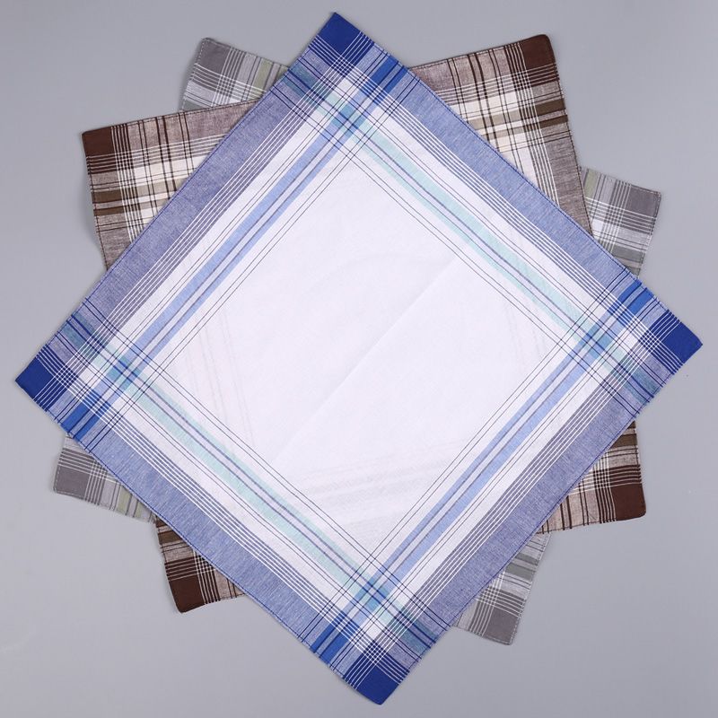 12Pcs Men's Pure Cotton Handke - Handkerchief Cotton Men のレビューと価格