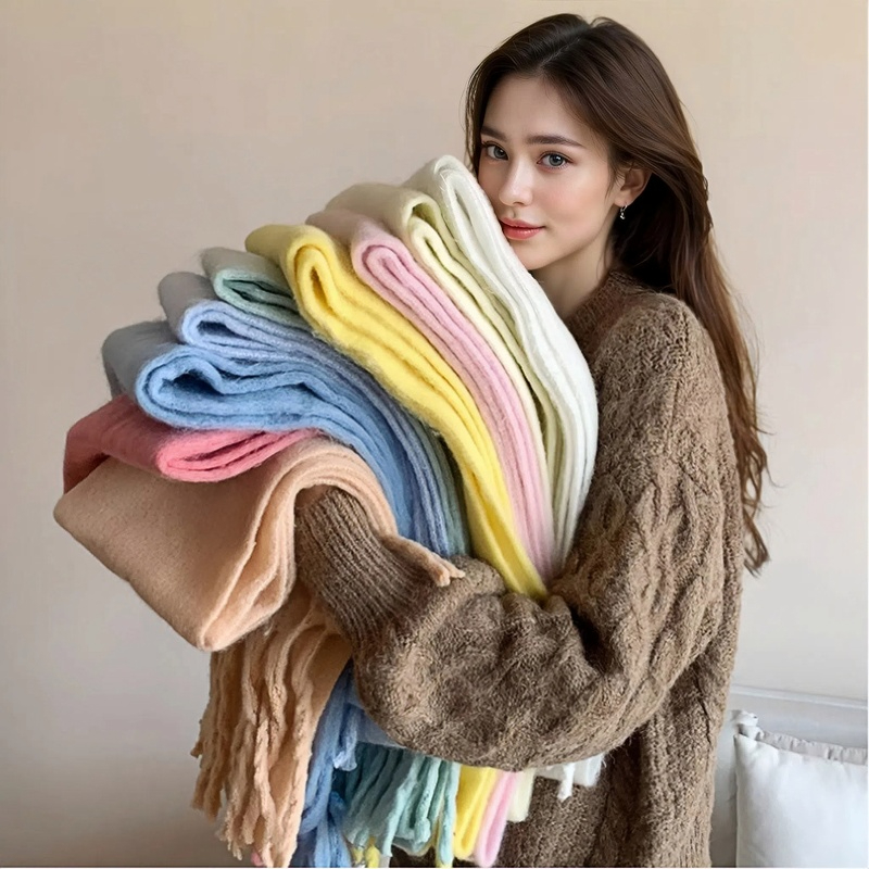 Winter Scarf for Women Cashmer - Woven Scarf Blanket のレビューと価格
