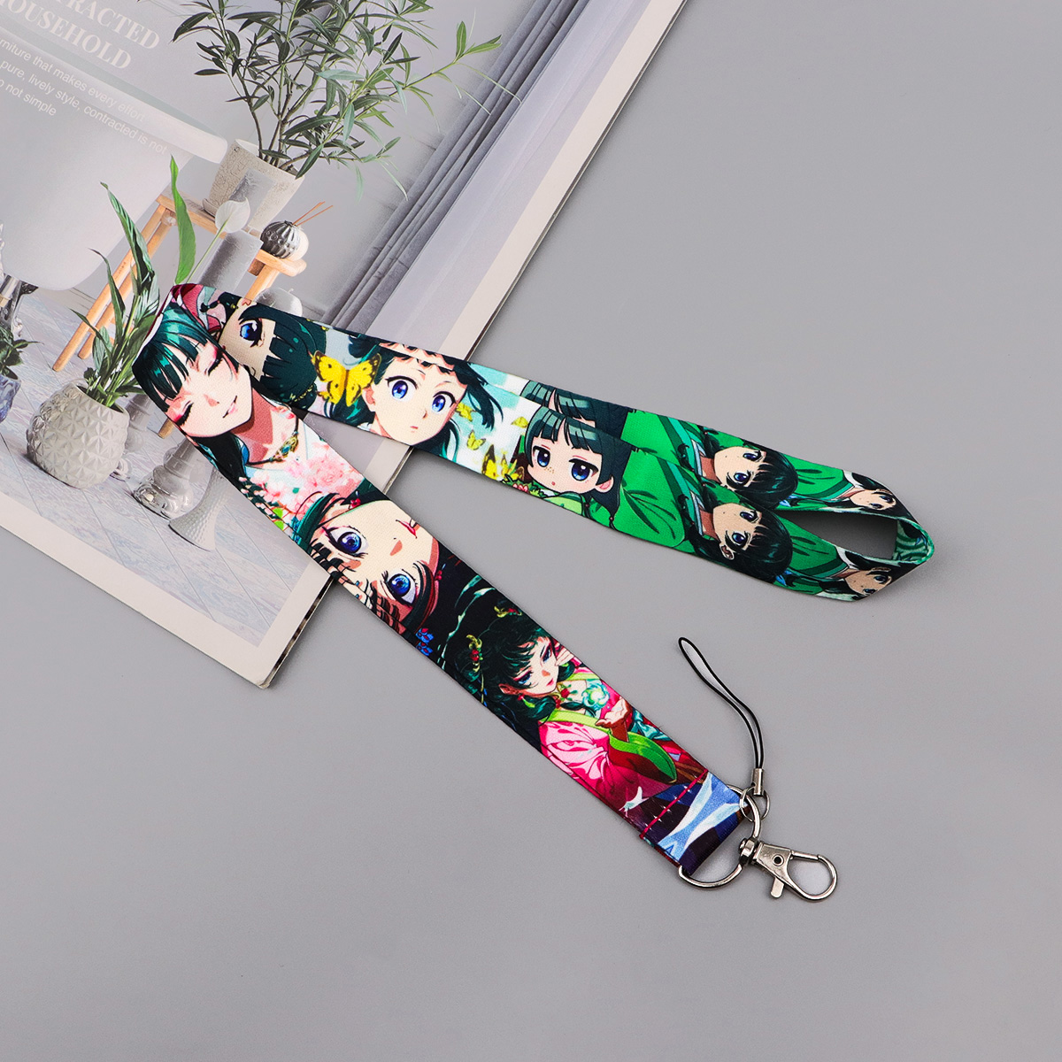 Cute Anime Girl Lanyard Neck S - Lanyard Badge Holder のレビューと価格