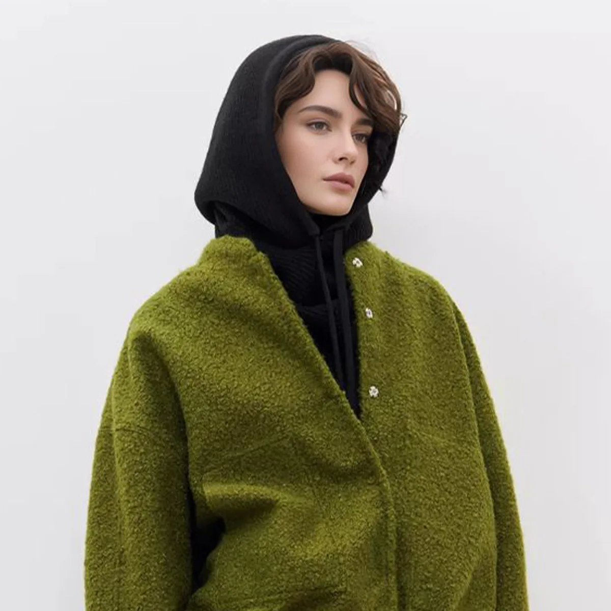 Women's Knitted Beanie Hat wit - Infinity Scarf Knit のレビューと価格