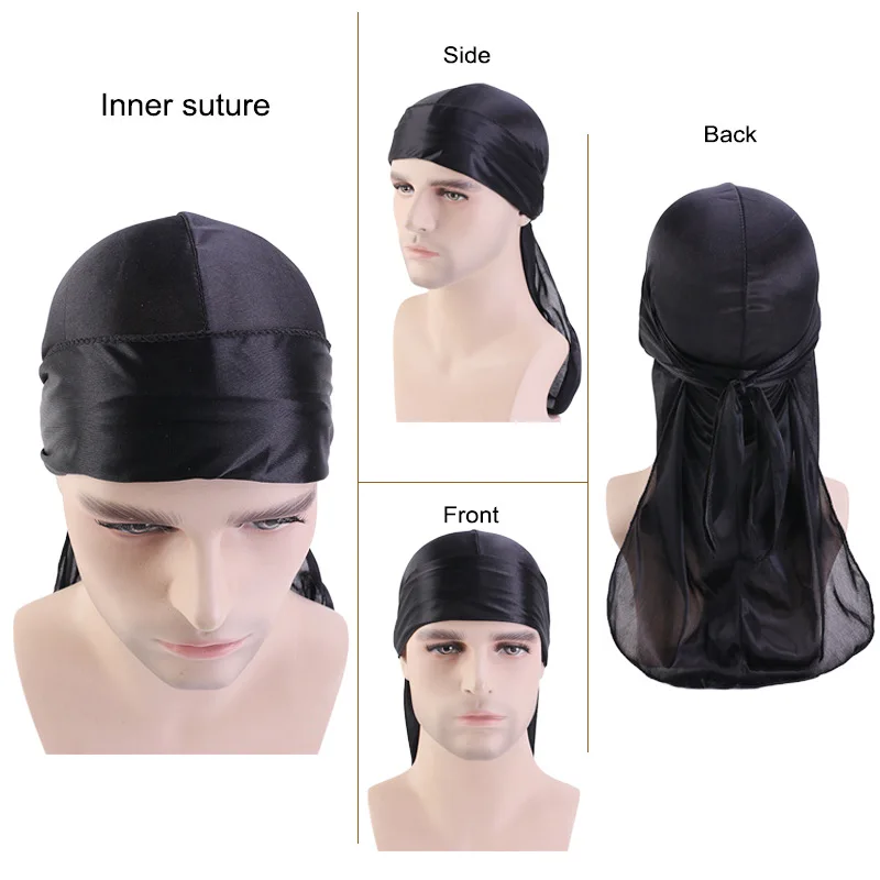 Long Tail Unisex Adult Satin D - Bandana Doo Rag のレビューと価格