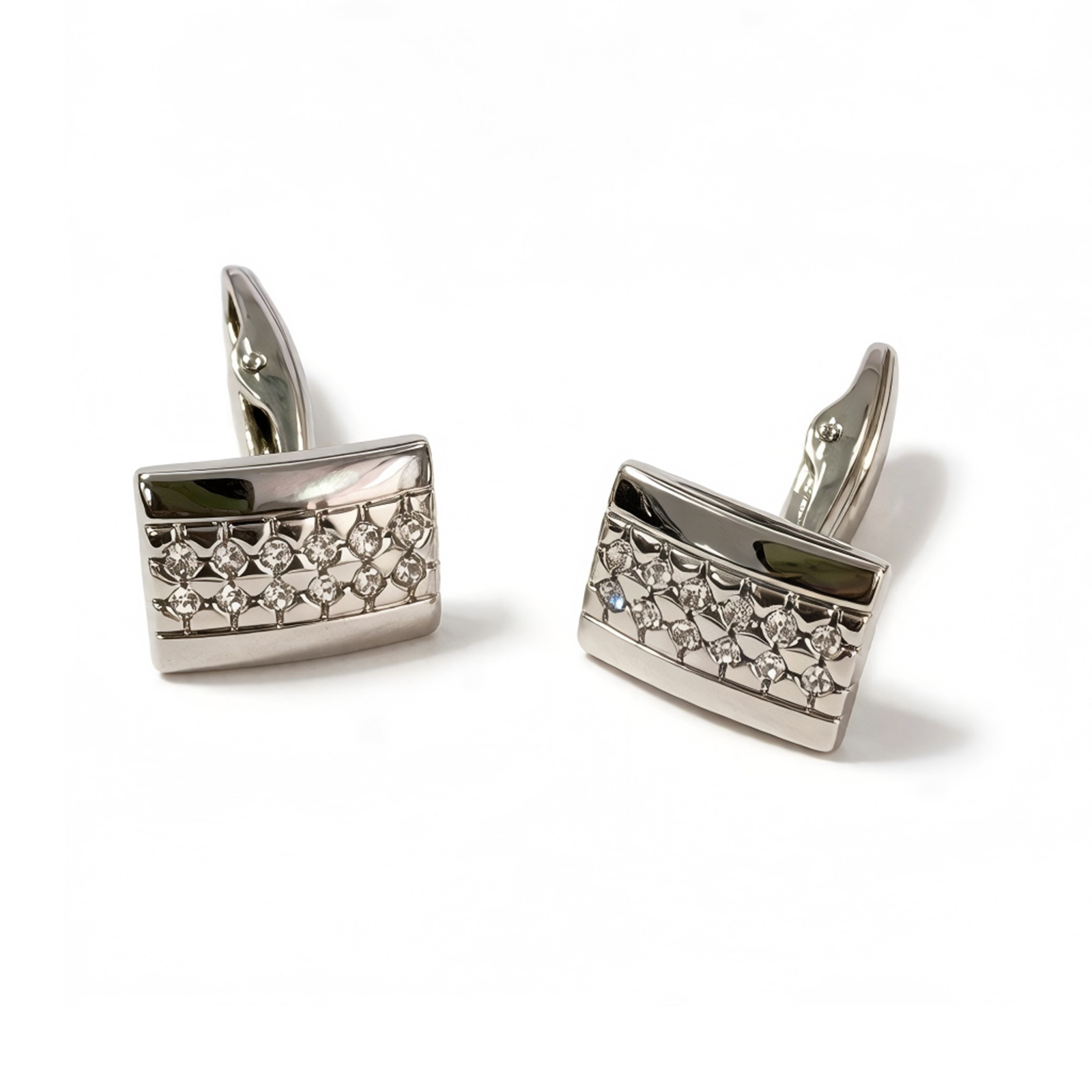 Mens Cufflinks & Tie Clip Set  - Tie Bar Set Gift のレビューと価格