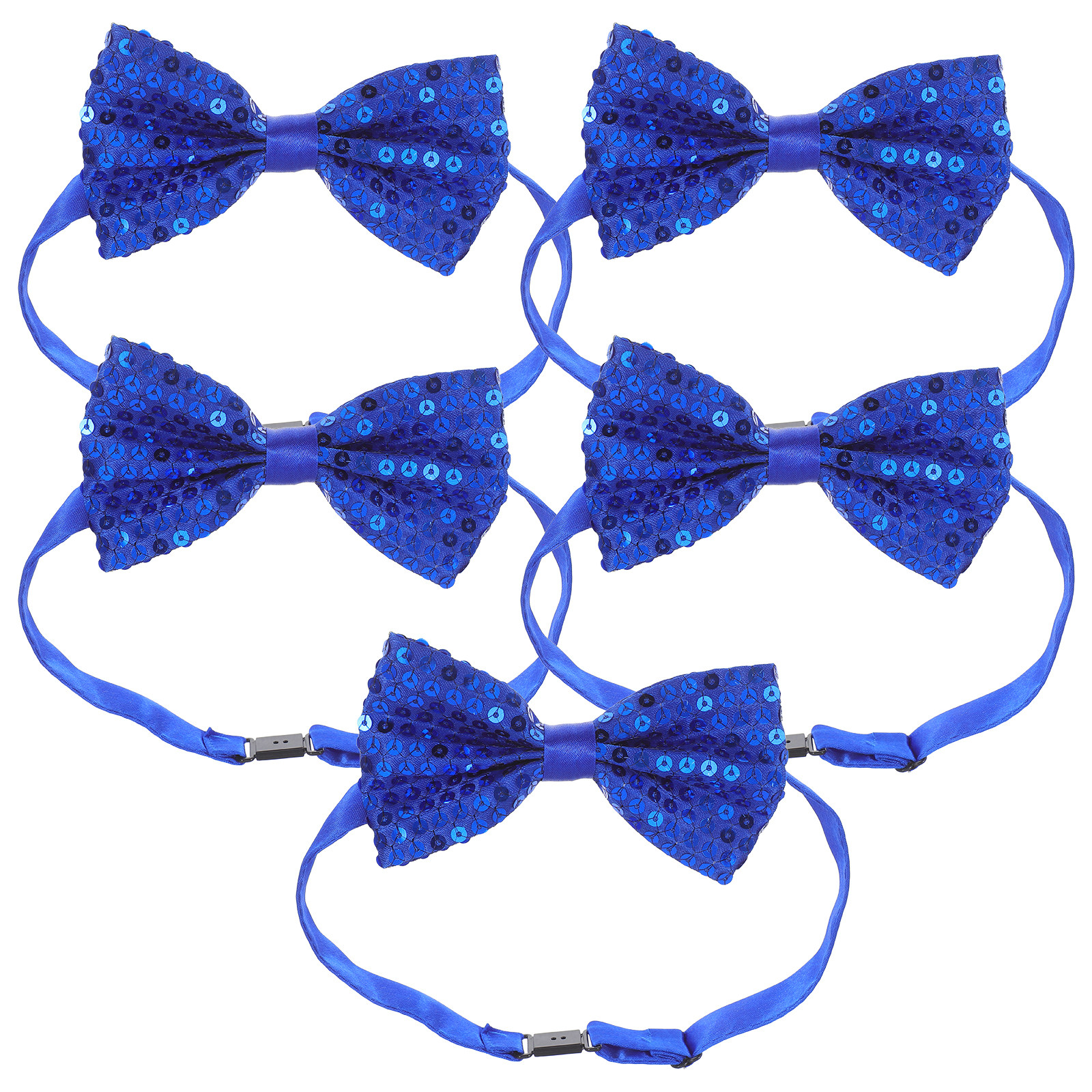 5Pcs Children's Sequin Bow Tie - Bow Tie Pre Tied のレビューと価格