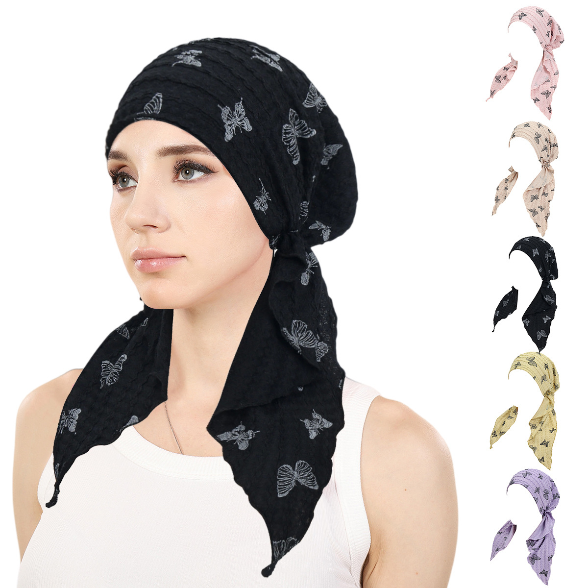 Women Muslim Hijab Caps Wrap H - Head Wrap Turban のレビューと価格