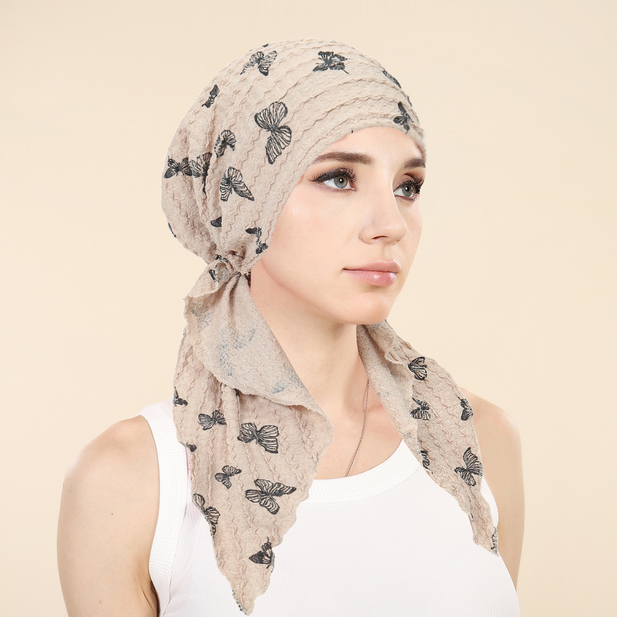 Women Muslim Hijab Caps Wrap H - Head Wrap Turban のレビューと価格