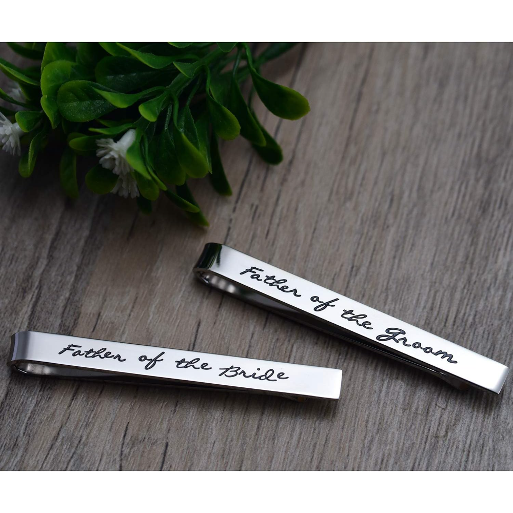 Father of The Groom Father of  - Tie Bar Set Gift のレビューと価格