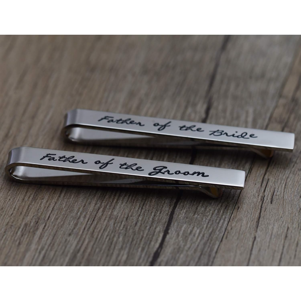 Father of The Groom Father of  - Tie Bar Set Gift のレビューと価格