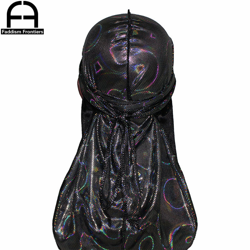 New Men's Colorful Sparkly Sil - Bandana Doo Rag のレビューと価格