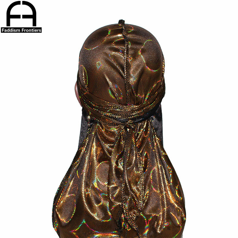 New Men's Colorful Sparkly Sil - Bandana Doo Rag のレビューと価格