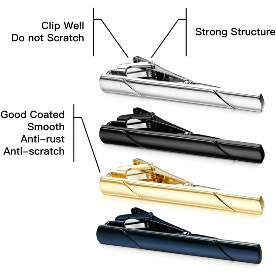 This Father's Day tie clip set - Tie Bar Set Gift のレビューと価格