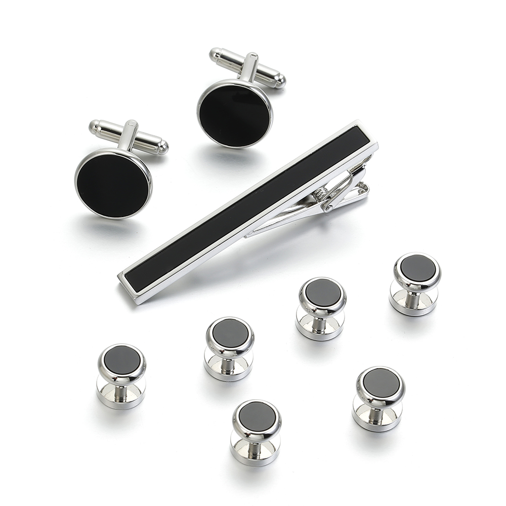VAGULA 9 PCS Tie bar Cuff link - Tie Bar Set Gift のレビューと価格