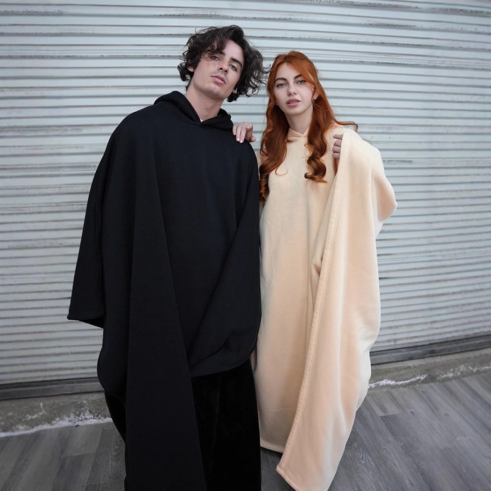 Good Quality Indio Cloak Hoodi - Woven Scarf Blanket のレビューと価格