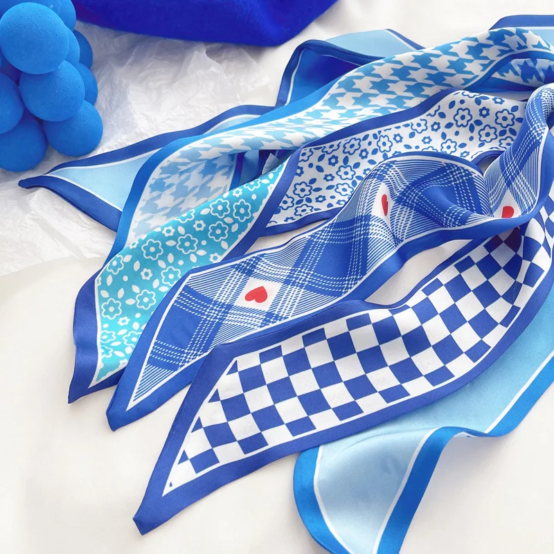 Klein blue silk scarf new chec - Silk Tie Striped のレビューと価格