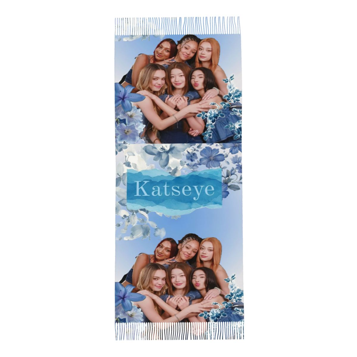 Katseye Kpop Scarf for Women W - Pashmina Wrap Large のレビューと価格