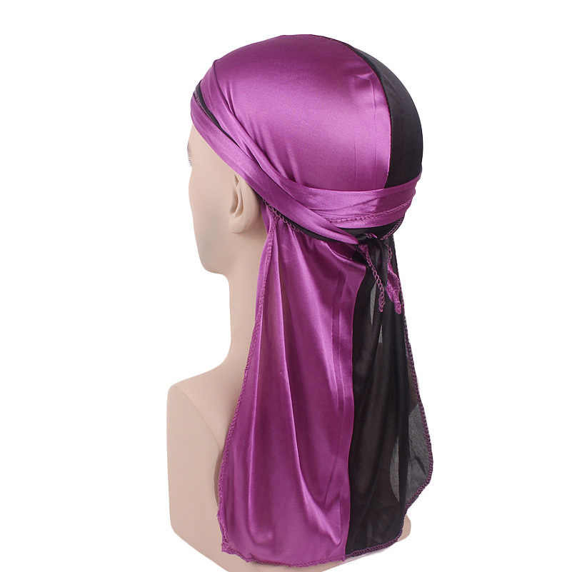 New Silky Durag Long Tail Head - Bandana Doo Rag のレビューと価格