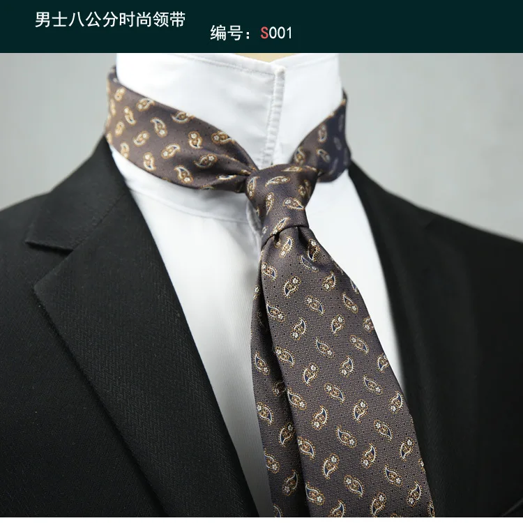 Linbaiway Business Floral Prin - Skinny Tie Men のレビューと価格