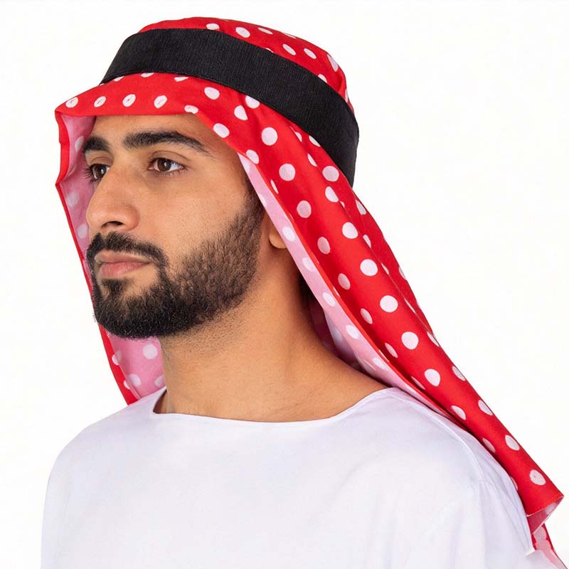 Traditional Arab Costume Arabi - Ascot Neck Scarf のレビューと価格