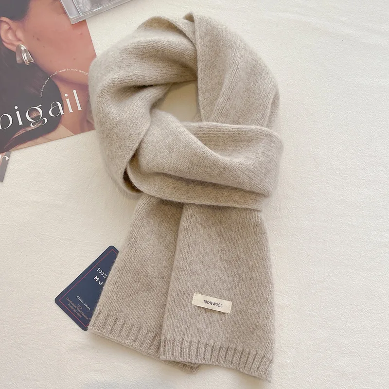 High Quality 100% Wool Scarf M - Muffler Men Wool のレビューと価格