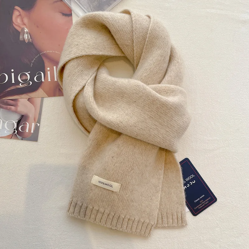 High Quality 100% Wool Scarf M - Muffler Men Wool のレビューと価格