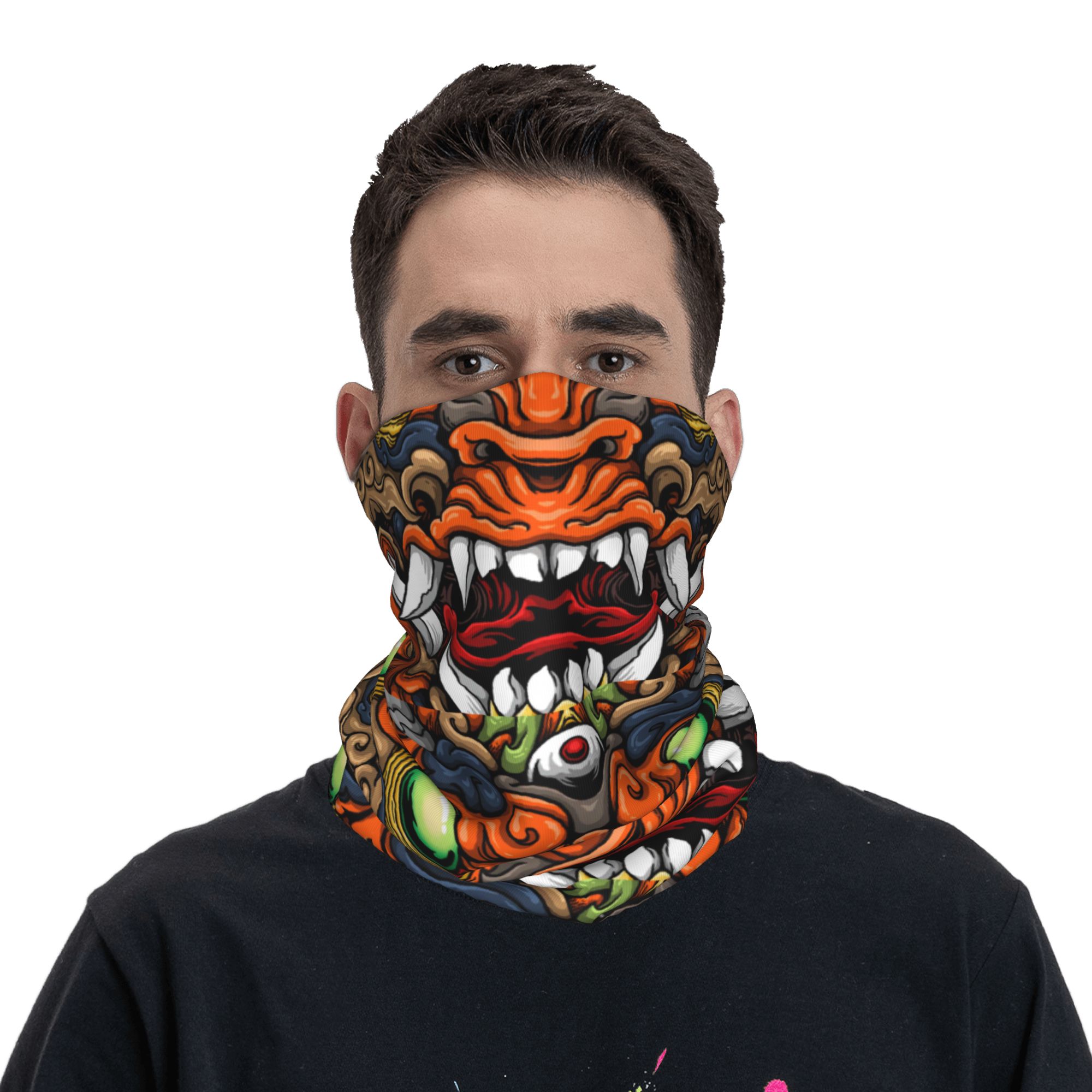 Custom Samurai Demon Oni Winte - Neck Warmer Tube のレビューと価格