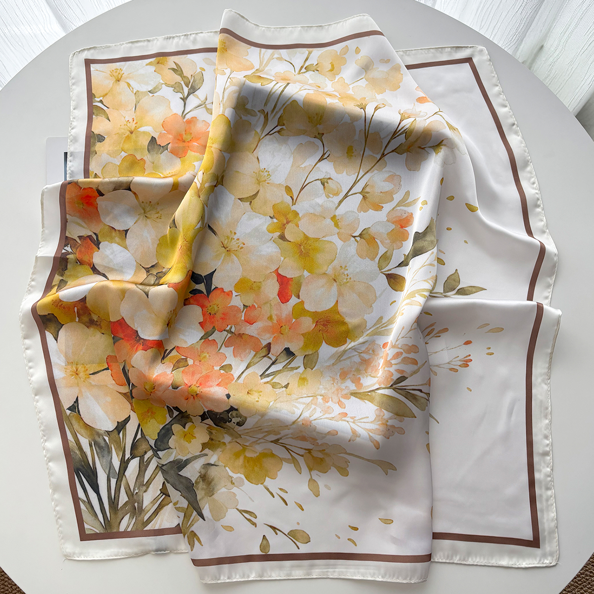 2026 Summer New Scarf Women Oi - Ascot Neck Scarf のレビューと価格