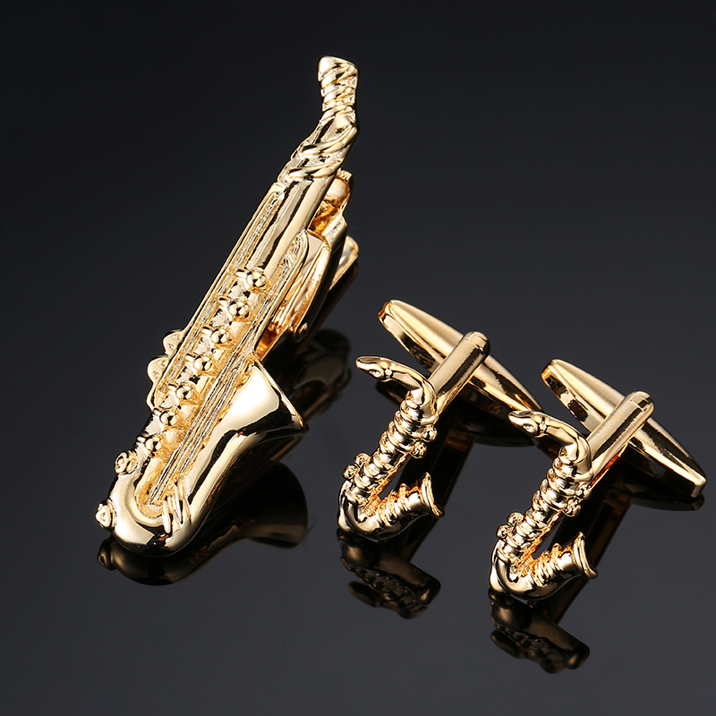 High Quality Cuff links neckti - Tie Bar Set Gift のレビューと価格
