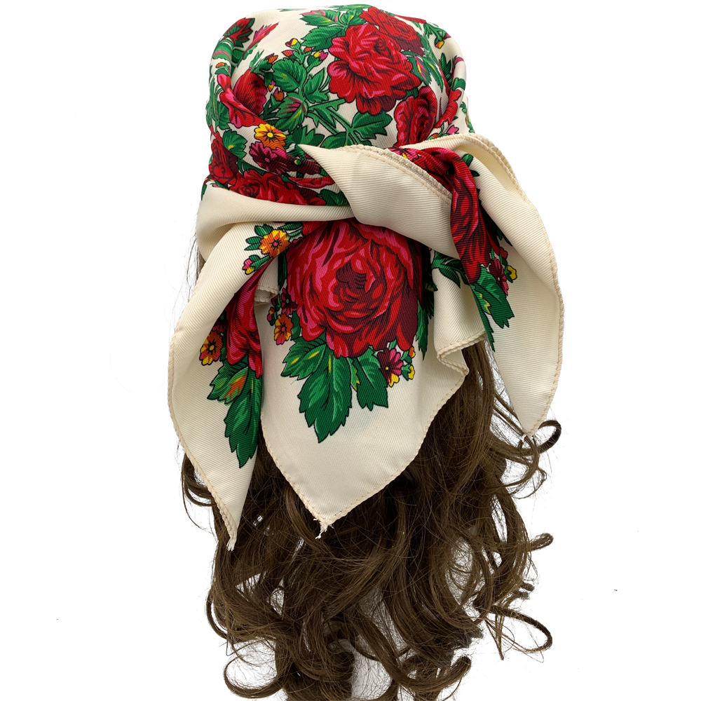 70*70cm Russian Square Scarf W - Bandana Cotton のレビューと価格