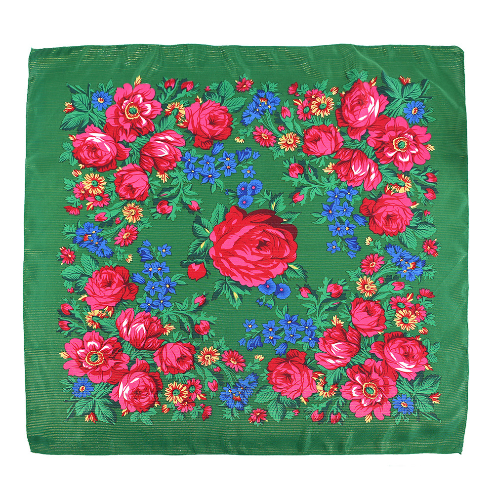110*110cm Golden Silvery Wire  - Bandana Cotton のレビューと価格