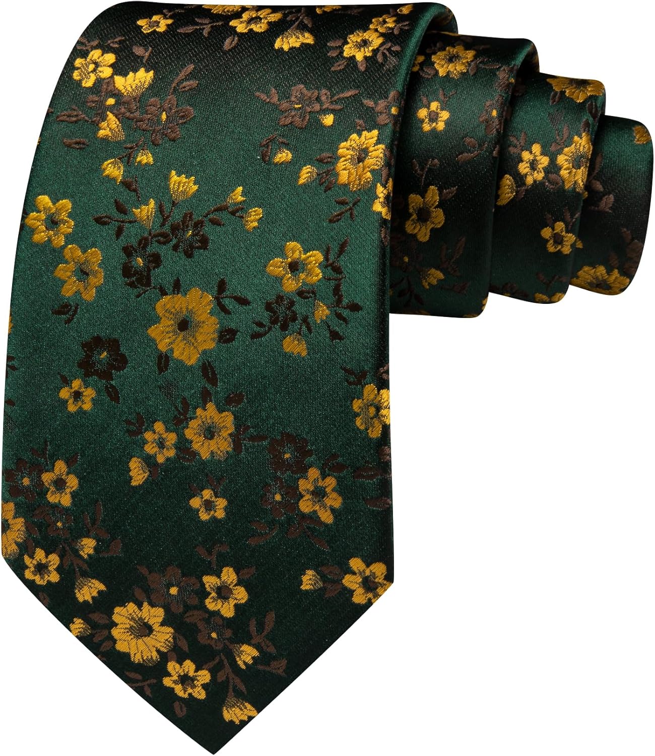 Men's Floral Paisley Silk Tie  - Pocket Square Set のレビューと価格