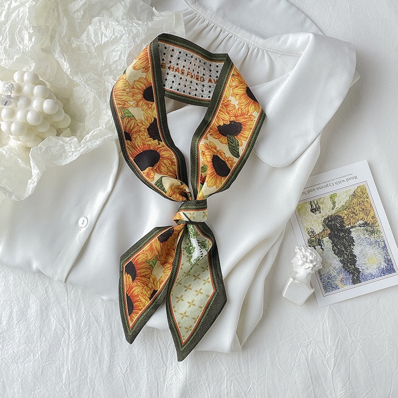 Spring Oil Painting Series Sca - Head Wrap Turban のレビューと価格