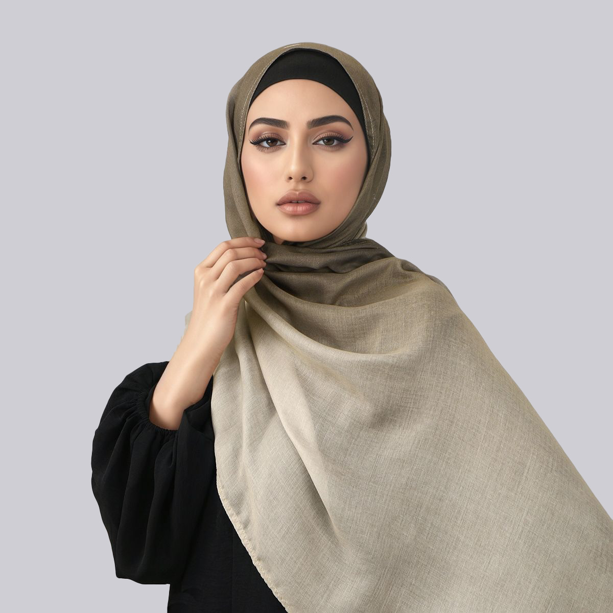 Women Gradient Cotton Rayon Hi - Head Wrap Turban のレビューと価格
